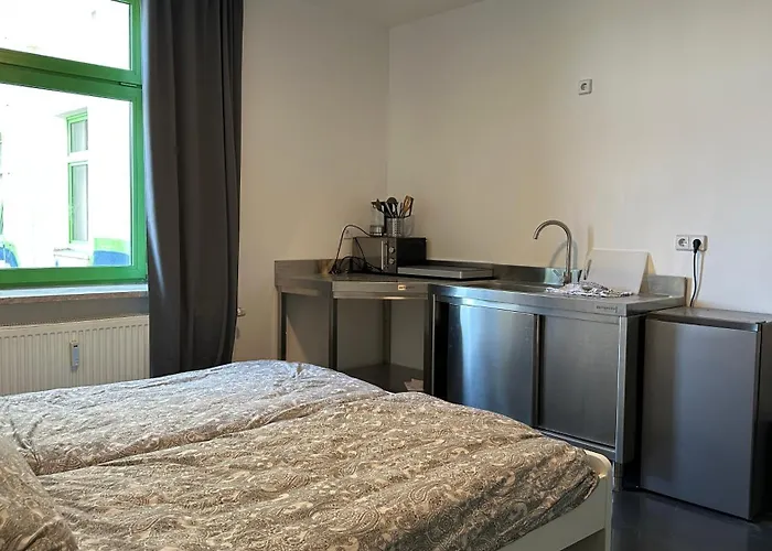 Apartmenthaus In Halle-saale Naehe Hauptbahnhof 招待所